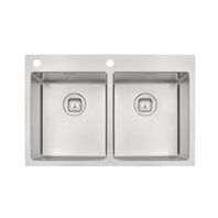 [93914123] LAVAPLATOS QUADRUM DE SOBREPONER 77X51 2C EN ACERO INOXIDABLE