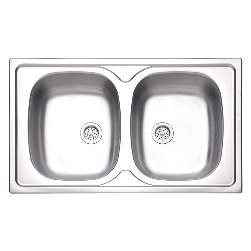 [93808601] LAVAPLATOS SIGMA 2 C 34, PERFECTA, DE EMPOTRAR, EN ACERO INOX.,  Ø 3" 86X50 CM con kit