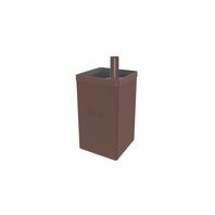 [78130069] MACETA AUTOIRRIGABLE CAFE, 800 ML, EMBALAJE DE REGALO