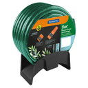 MANGUERA PARA JARDIN FLEX, 20 M 1/2", CON ACCESORIOS DE RIEGO Y SOPORTE