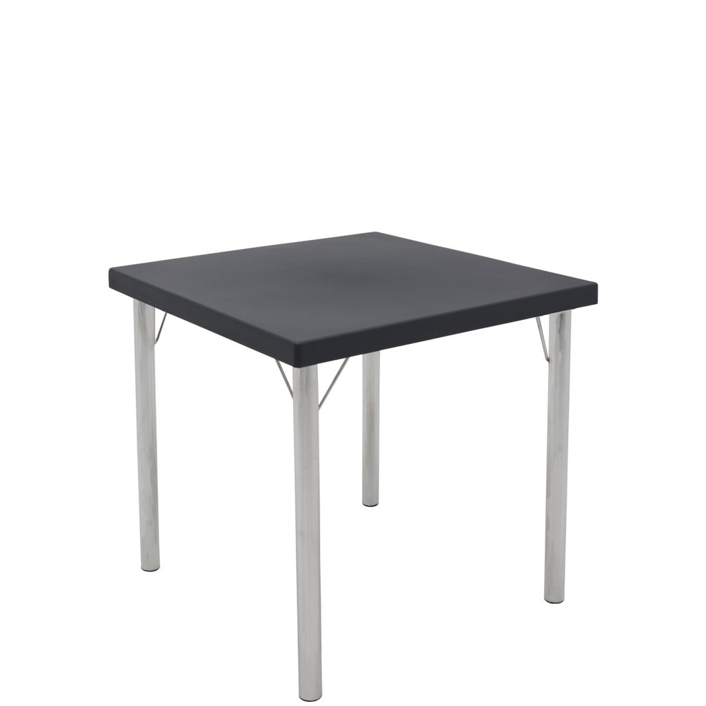 [92397107] MESA CUADRADA GRAFITO 79 CM. BETA