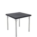 MESA CUADRADA GRAFITO 79 CM. BETA