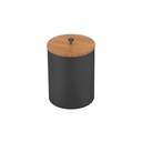 BASURERO IX UTIL BLACK MATTE+BAMBU