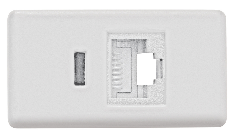 [57115056] MODULO TOMA RJ45 (CAT. 6) INTERNET BLANCO