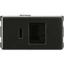 MODULO TOMA TELEFONO RJ11 TELEFONO GRAFITO