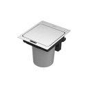 BASURERO NEXT CON SENSOR 5 L, DE EMPOTRAR, EN ACERO INOX.