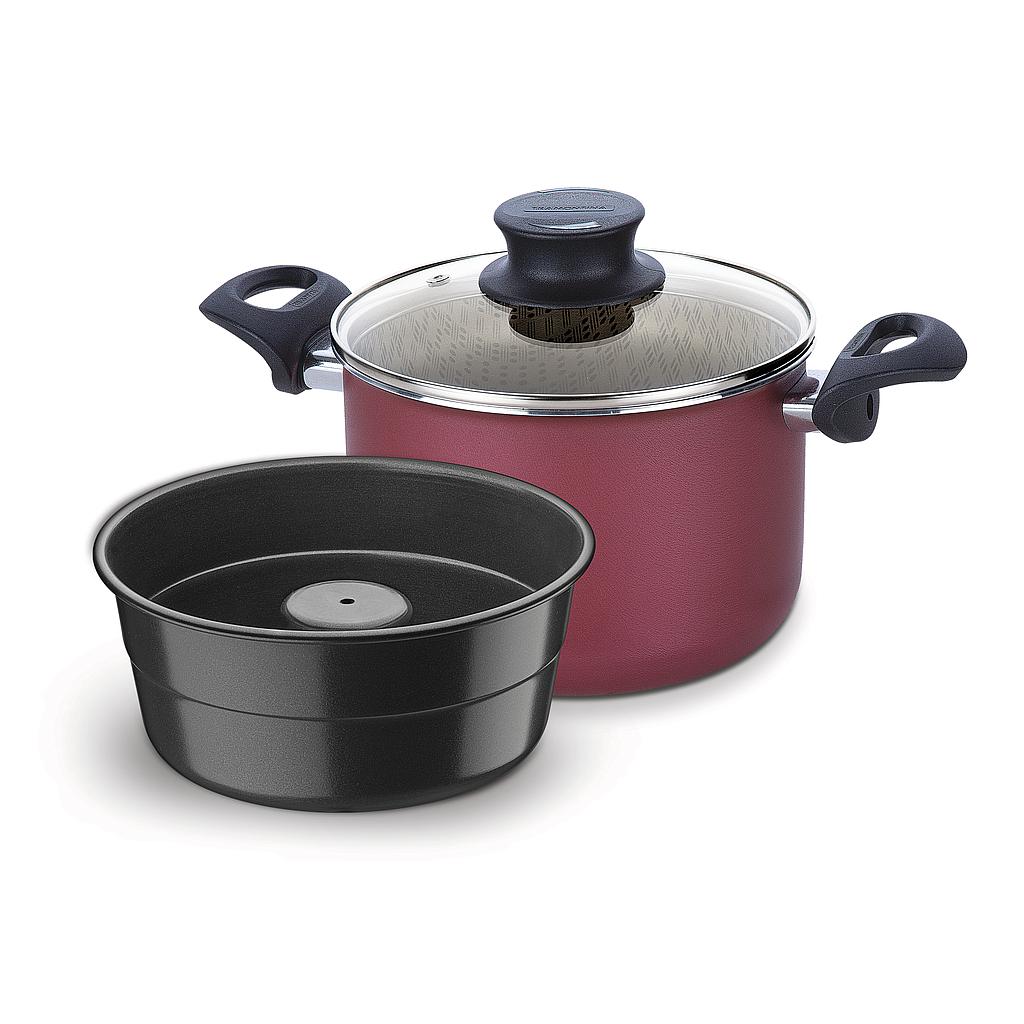 OLLA ANTIADHERENTE PARA BAÑO MARIA 4,2 L. Ø 20 CM. PARIS