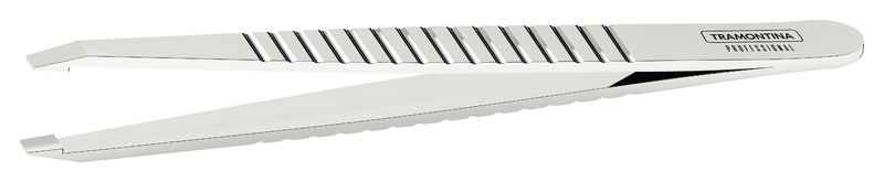 PINZA CON PUNTA RECTA EN ACERO INOX