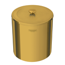 BASURERO UTIL GOLD 5 L, EN ACERO INOX.