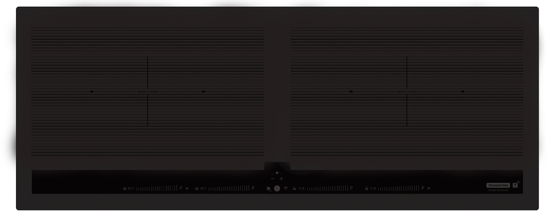 [94722223] COCINA ENCIMERA POR INDUCCION SLIM BLACK SERIES, TOUCH 4 EI 90, T SMART, DESIGN COLLECTION, 90X35 CM