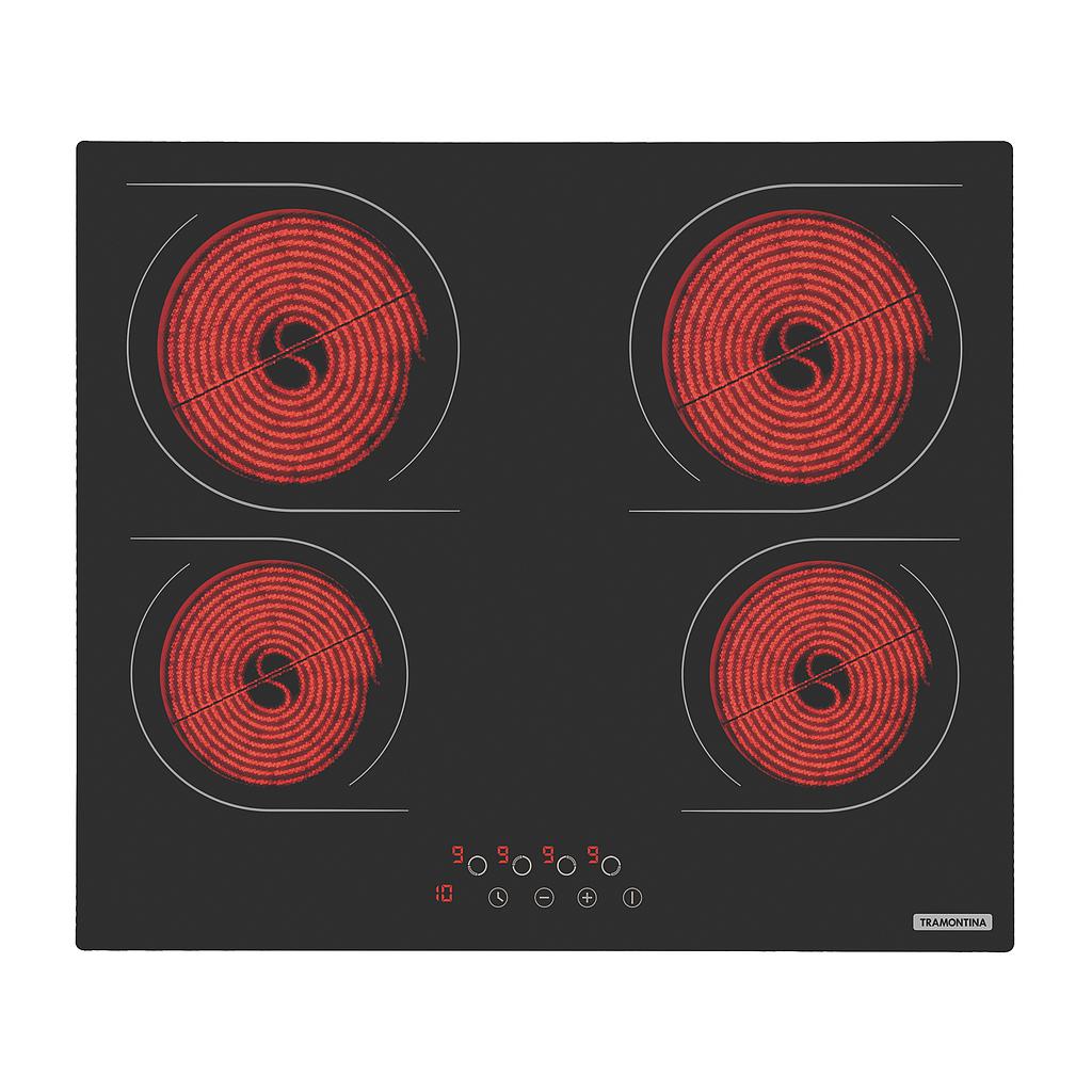 [94747022] COCINA ENCIMERA ELECTRICA NEW SQUARE TOUCH 4EV60CM