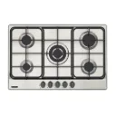 PLACA DE COCCION NEW PENTA 5GX TRI 75, REJILLAS DE HIERRO FUNDIDO, CON TRIPLE LLAMA, EN ACERO INOX., 75X50 CM.