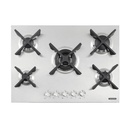 COCINA ENCIMERA PENTA INOX FLAT 5GG W 70 SAFESTOP, DESIGN COLLECTION, 70X50 CM