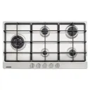 COCINA ENCIMERA PENTA PLUS 5GX TRI HE SAFESTOP, PRIME, CON TRIPLE LLAMA, EN ACERO INOX., 90X50 CM