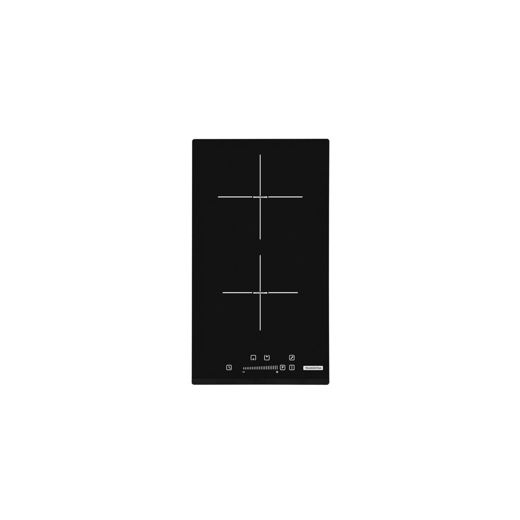 PLACA DE COCCION POR INDUCCION DOMINO TOUCH B 2EI 30, PRIME, EN VIDRIO TEMPLADO, 30X50 CM