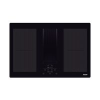 PLACA DE COCCION POR INDUCCION DUO 4EI 80 CON CAMPANA EXTRACTOR INCLUIDA 220V