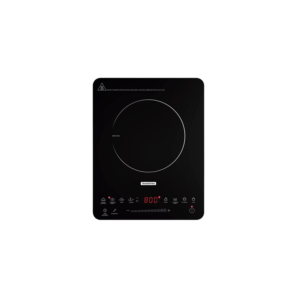 COCINA ENCIMERA POR INDUCCION SLIM TOUCH EL 30, PRIME, PORTATIL, 30X37 CM