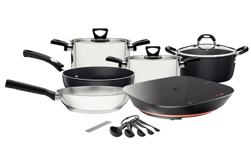 PLACA DE COCCION PORTATIL POR INDUCCION GURU CON ACCESORIOS