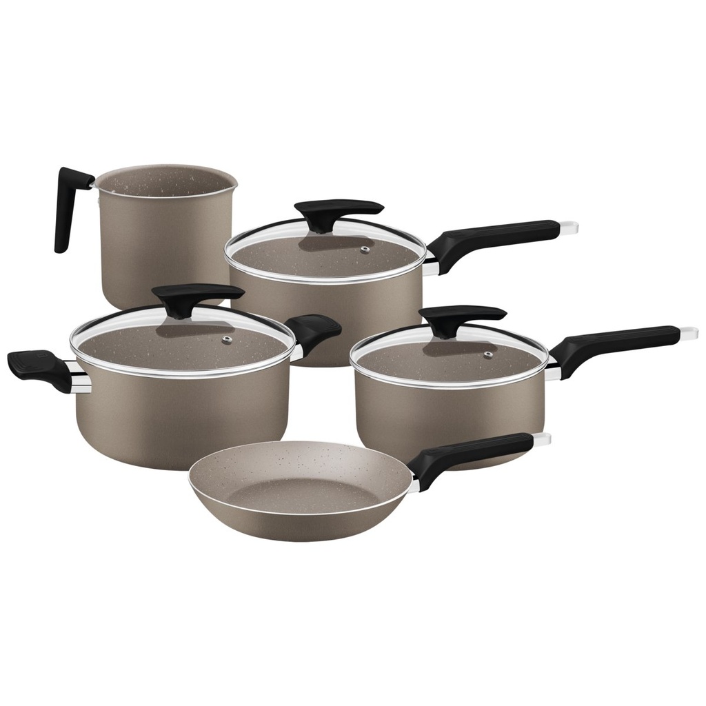 [28599461] BATERIA DE COCINA 5 PZAS MILAZZO