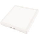PLAFON LED CUADRADO DE SOBREPONER 12W - 6500K LUZ BLANCA