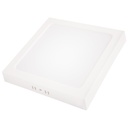 PLAFON LED CUARADO SOBREPONER 12W 3000K LUZ AMARILLA