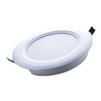 PLAFON LED REDONDO EMPOTRAR 6W-6500K LUZ BLANCA