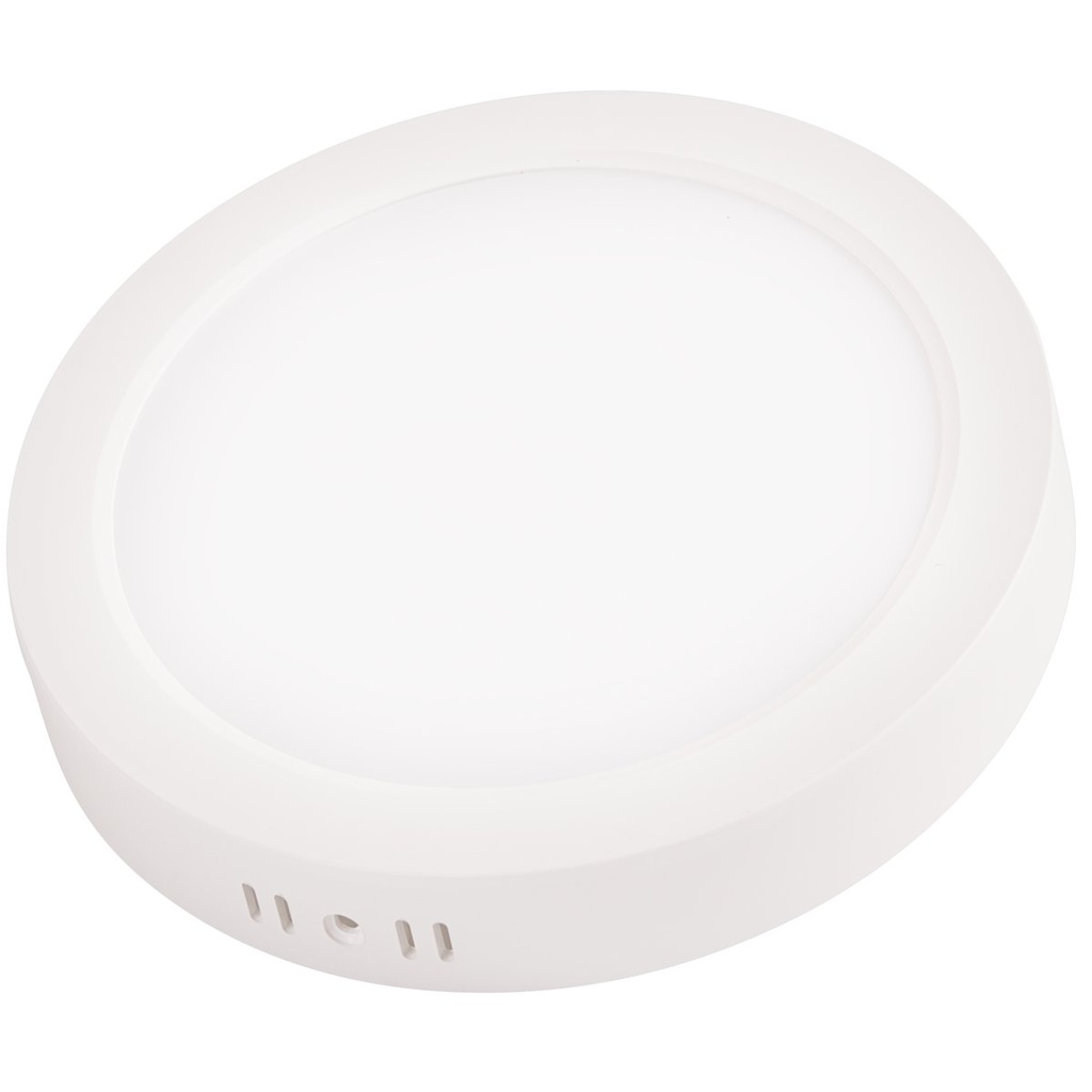 PLAFON LED REDONDO SOBREPONER 12W - 3000K LUZ AMARILLA