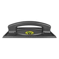 PLANCHA PLASTICA, BASE CORRUGADA, SIN DIENTES, CON REGLA, MANGO PLASTICO