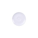 PLATILLO PARA CAPPUCCINO EN PORCELANA Ø15 CM. PAOLA
