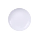 PLATO HONDO EN PORCELANA Ø21 CM. JACQUELINE