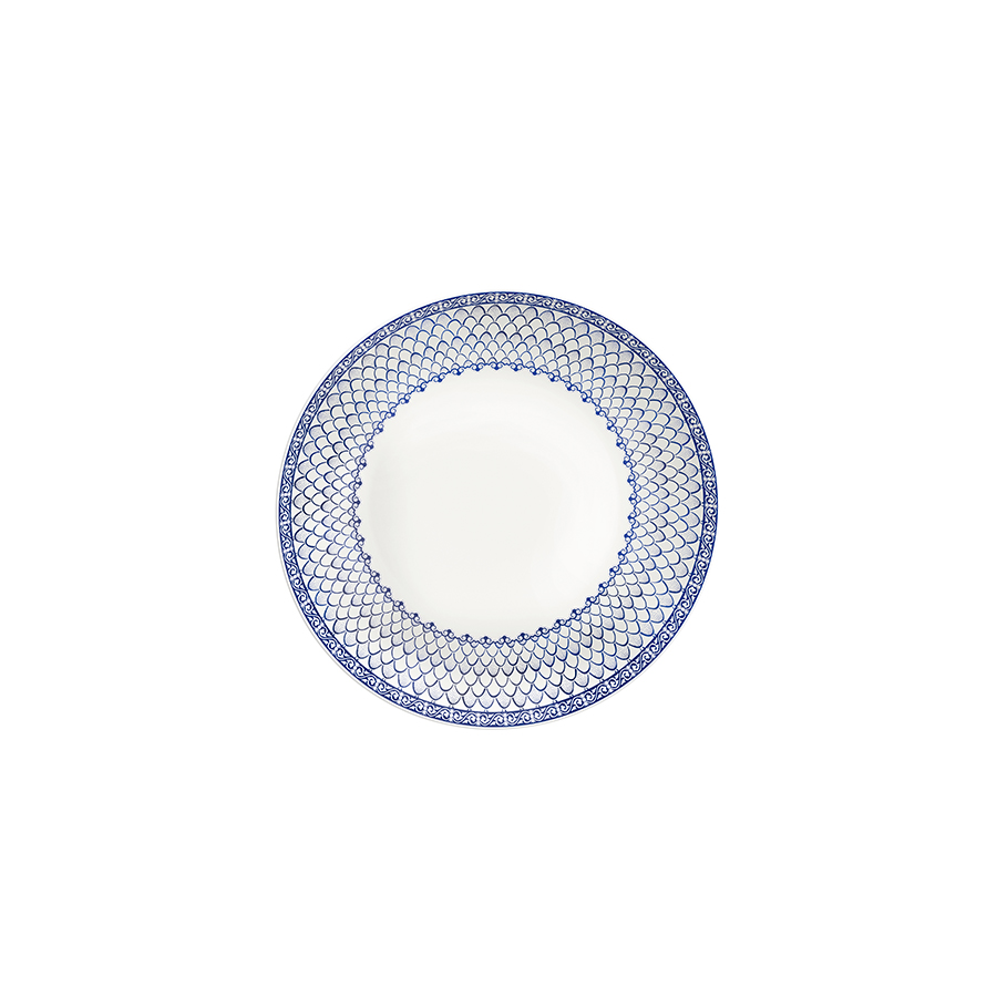 [96010710] PLATO HONDO EN PORCELANA Ø22 CM. UMEKO