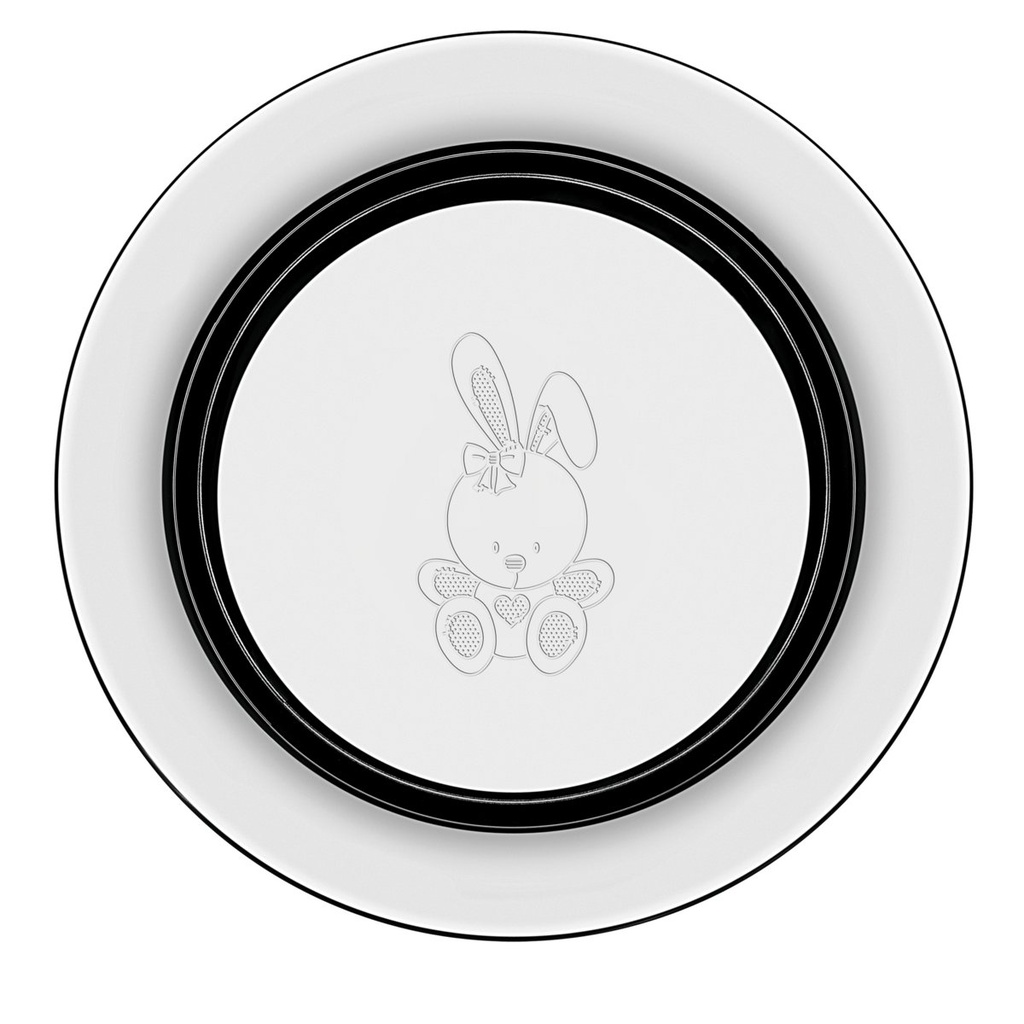 PLATO PARA NIÑOS EN ACERO INOXIDABLE LE PETIT