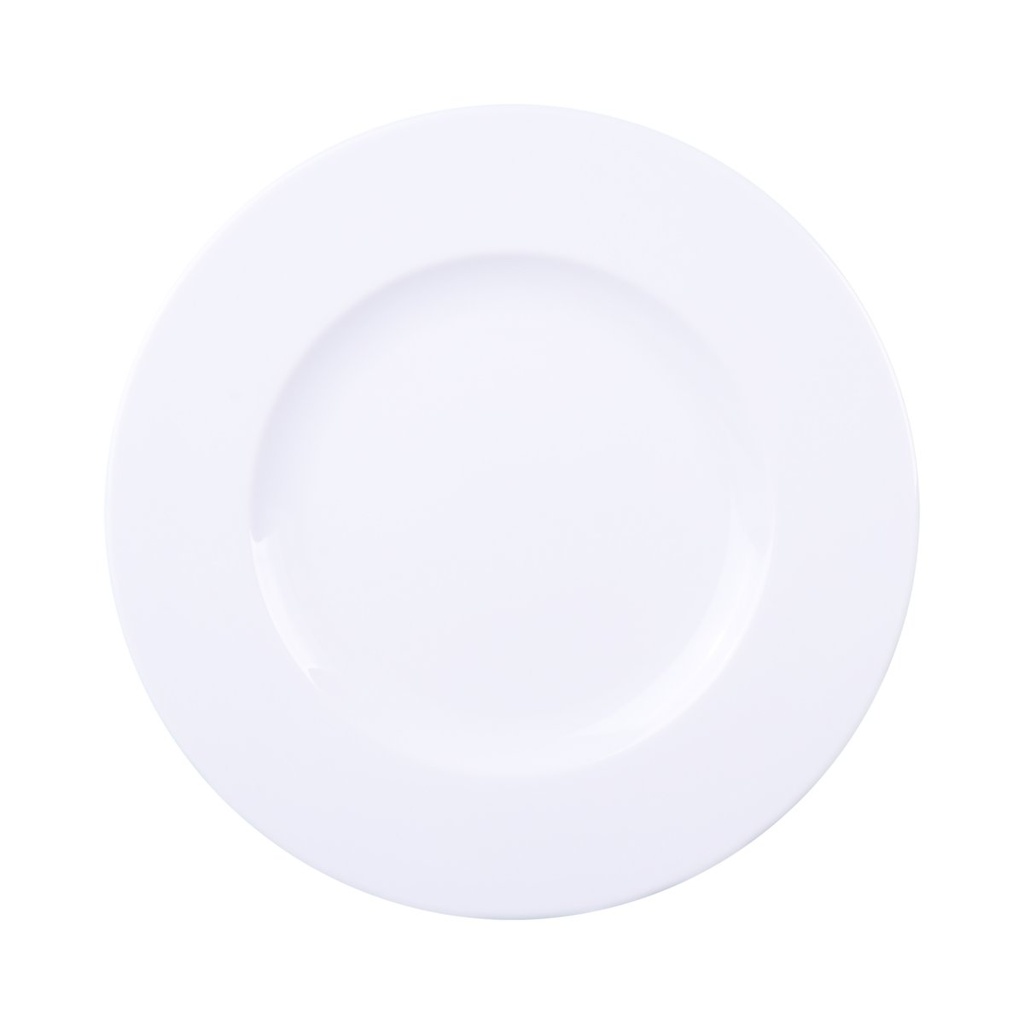 PLATO RASO EN PORCELANA Ø28 CM. ELENA