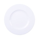 PLATO RASO EN PORCELANA Ø28 CM. ELENA