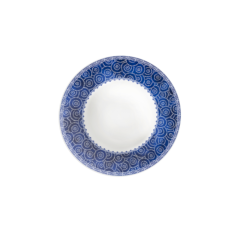 [96010701] PLATO RASO EN PORCELANA Ø28 CM. UMEKO