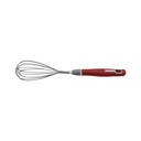 BATIDOR MANUAL DE NYLON CON MANGO PLASTICO ROJO UTILITA