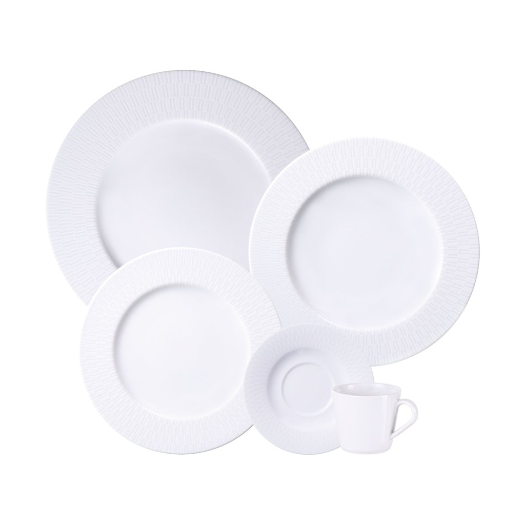 [96589026] SANTORINI VAJILLA DE 20 PZAS.