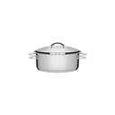 CACEROLA ACERO INOXIDABLE CON FONDO TRIPLE Ø 16CM
