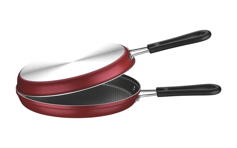 SARTEN TORTILLERO DOBLE ANTIADHERENTE Ø 20 CM. LORETO