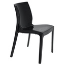 SILLA ALICE NEGRA BRILLOSA