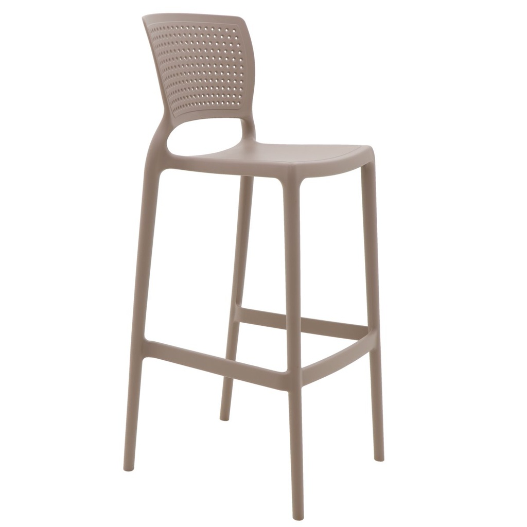 [92138210] SILLA ALTA BAR CONCRETO SAFIRA