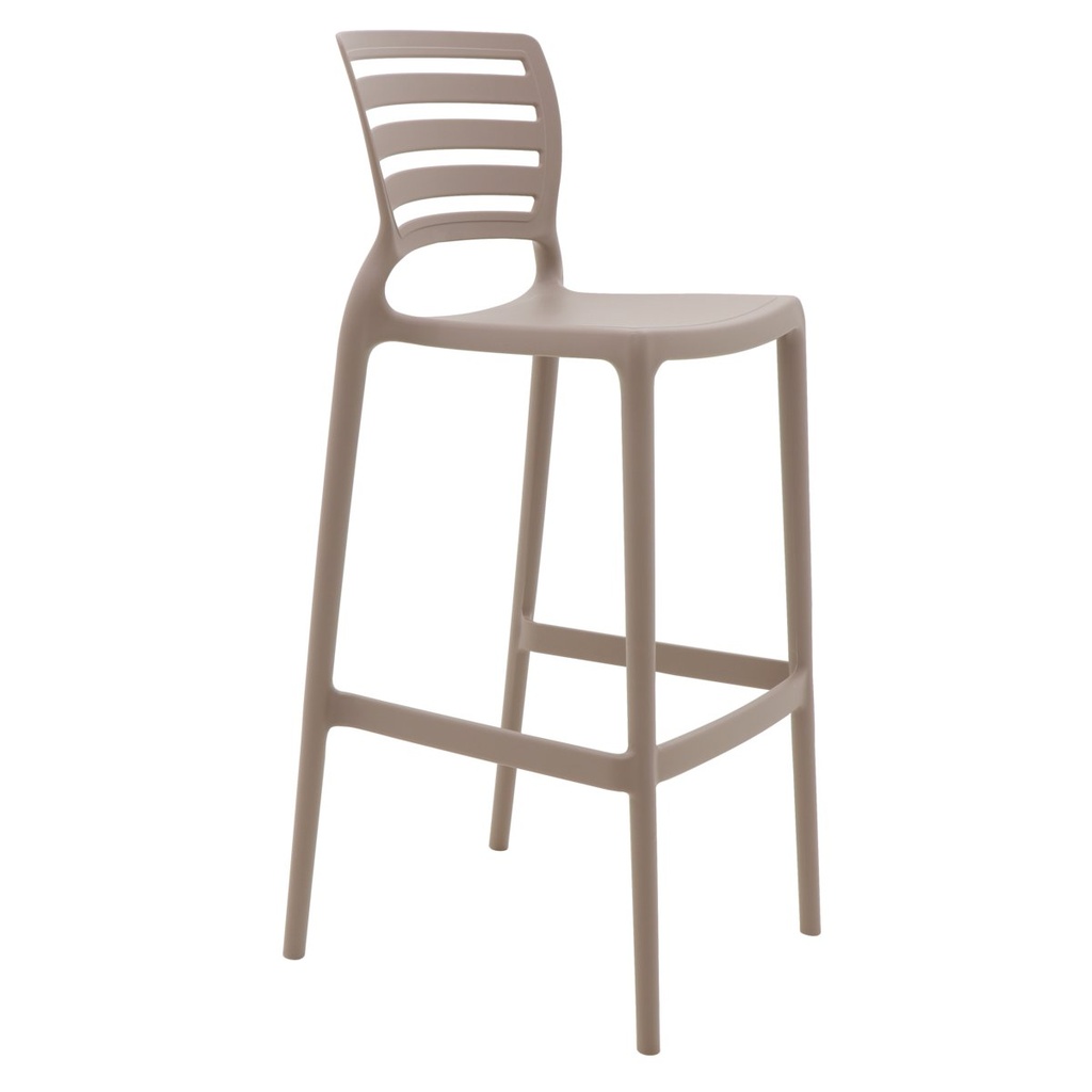 [92137210] SILLA ALTA BAR CONCRETO SOFIA