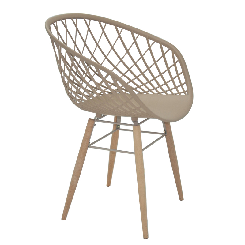 SILLA BEIGE SIDERA
