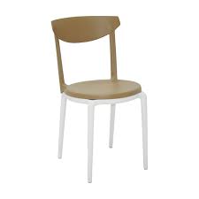 SILLA CAFE Y BLANCO LUNA 2