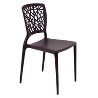 SILLA JOANA MARRON