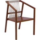 SILLA LANATI CON BRAZOS Y RESPALDO DE CUERDA NAUTICA