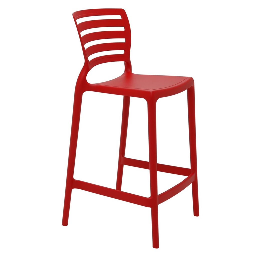 [92127040] SILLA RESIDENCIA ROJA SOFIA