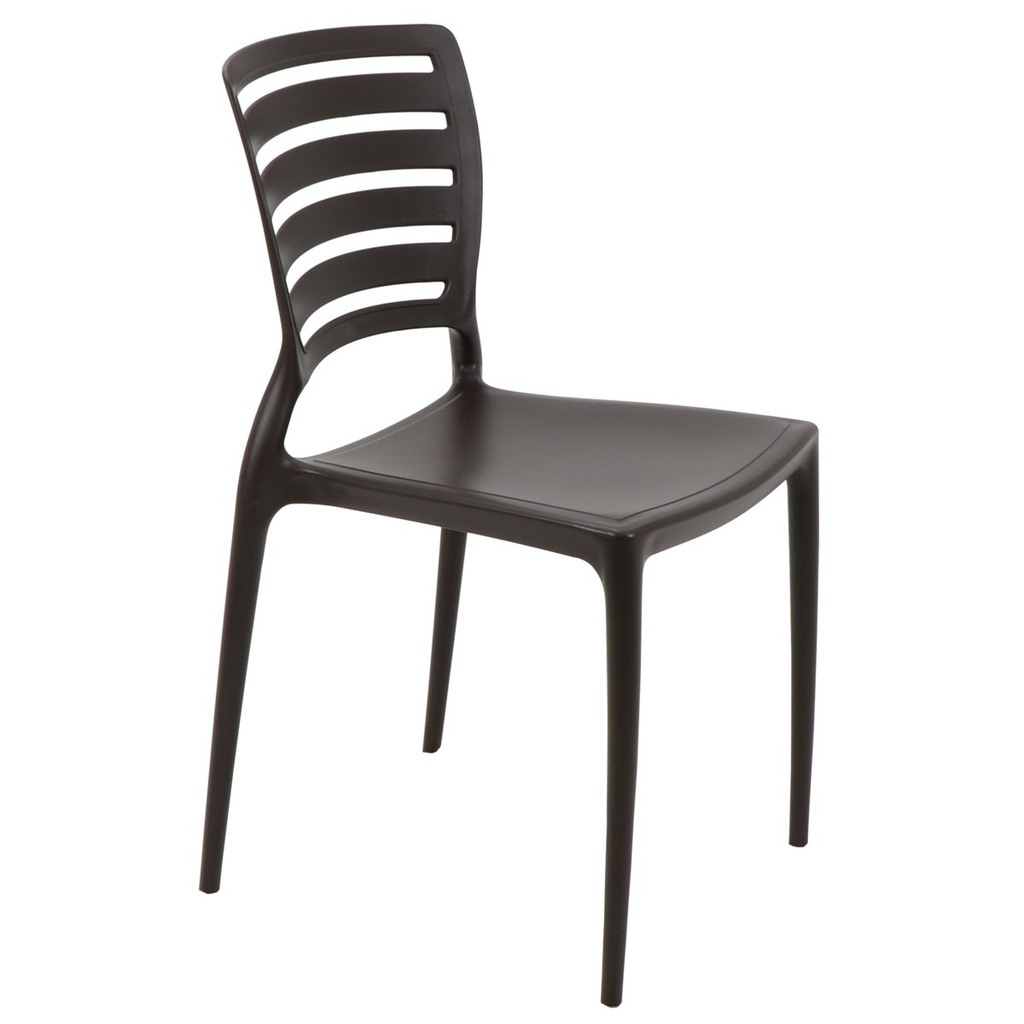 [92237109] SILLA SOFIA MARRON HORIZONTAL