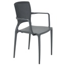 SILLON GRAFITO SAFIRA