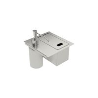 SOPORTE ESPONJA INOX C/TAPA PARA CANALES HUMEDOS (ant. cod)